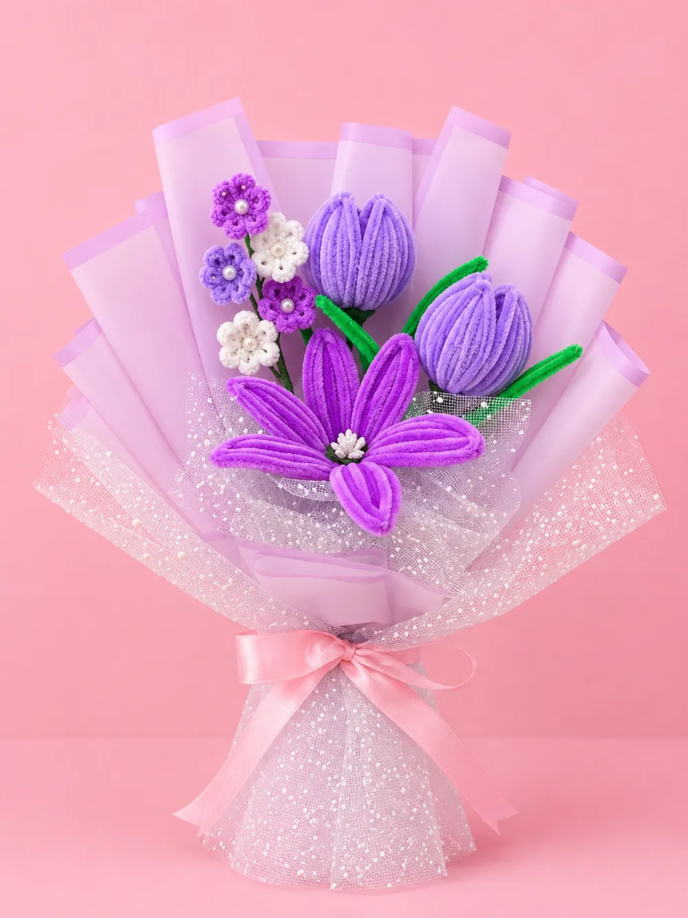 Sugandhi crochet bouquet